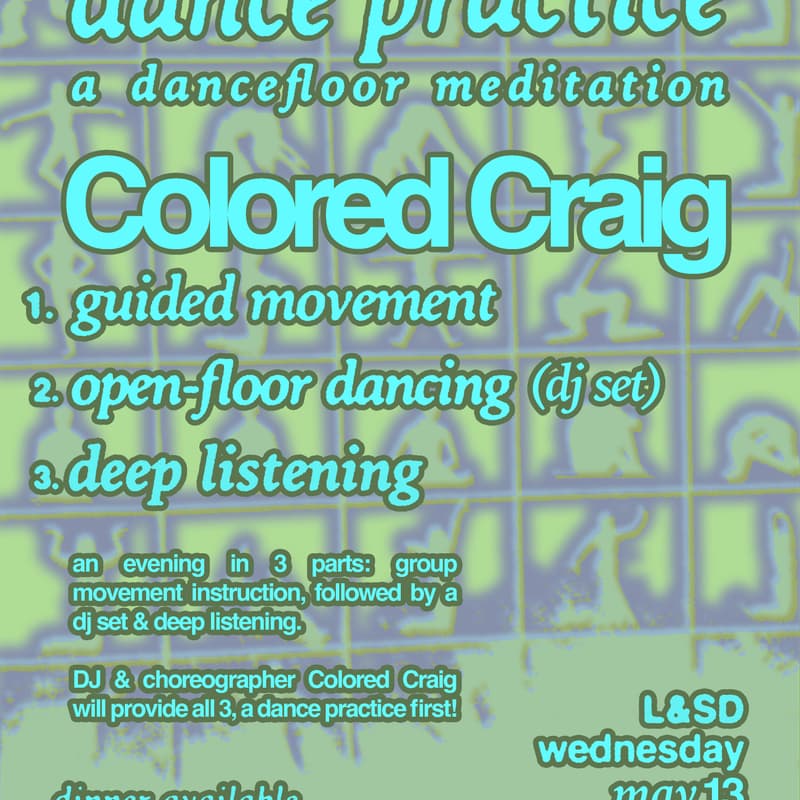 Cover Image for dance practice: Colored Craig