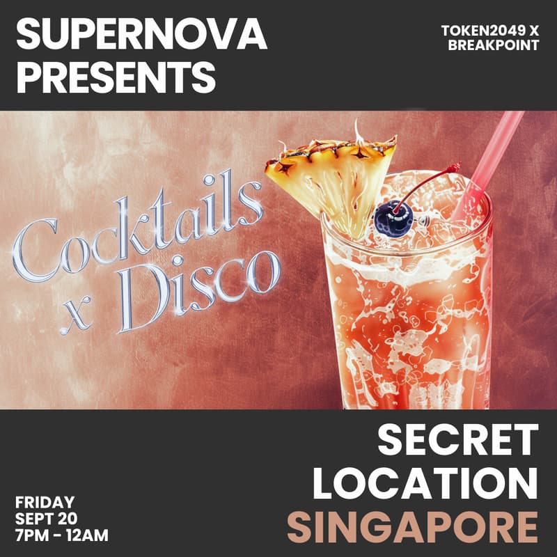 Cover Image for Supernova Cocktails + Disco (Singapore)