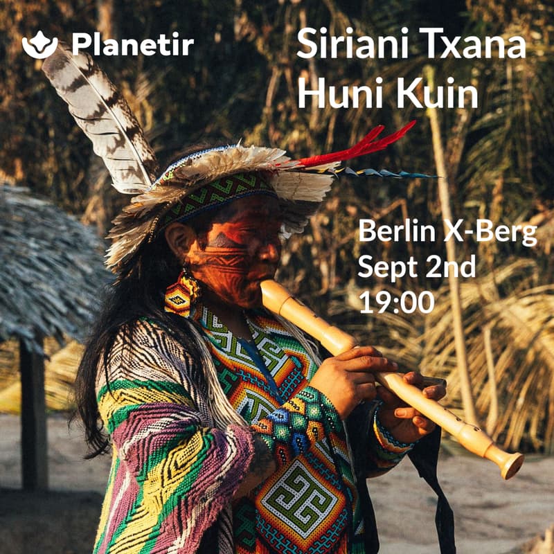 Cover Image for Huni Kuin Concert - Healing Songs, Chants and Stories from the Amazon Rainforest