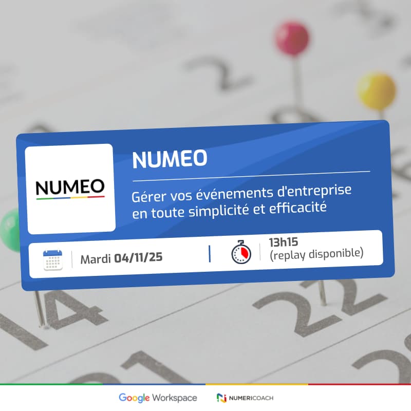 Cover Image for Numeo : gérer vos événements d'entreprise en toute simplicité et efficacité