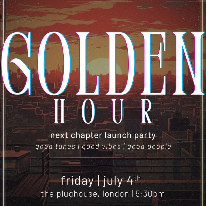 Cover Image for golden hour: founder sunset rooftop party
