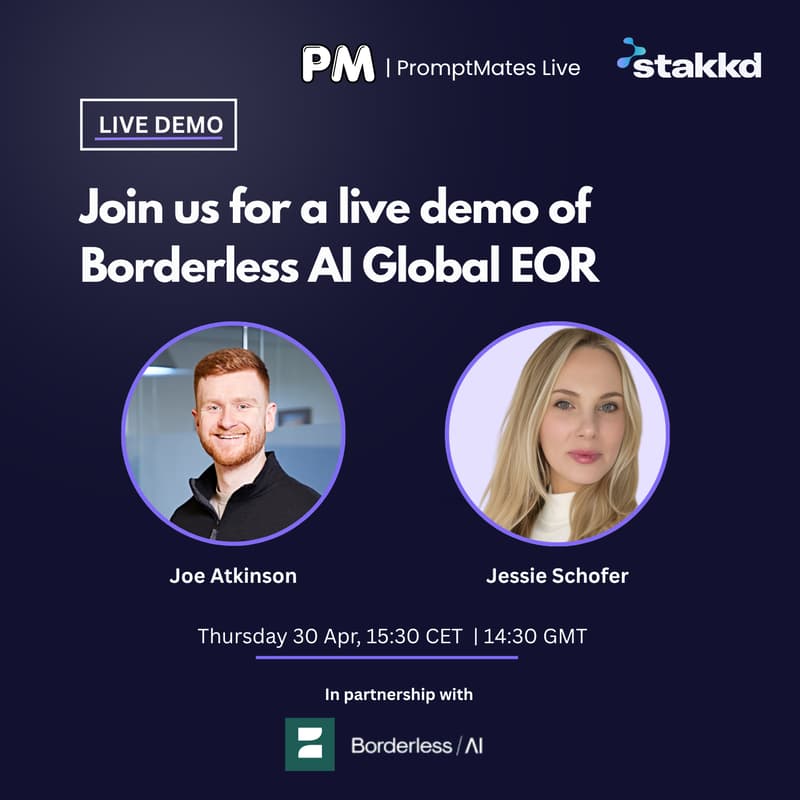 Cover Image for Borderless AI Demo: AI EOR & Global Payroll