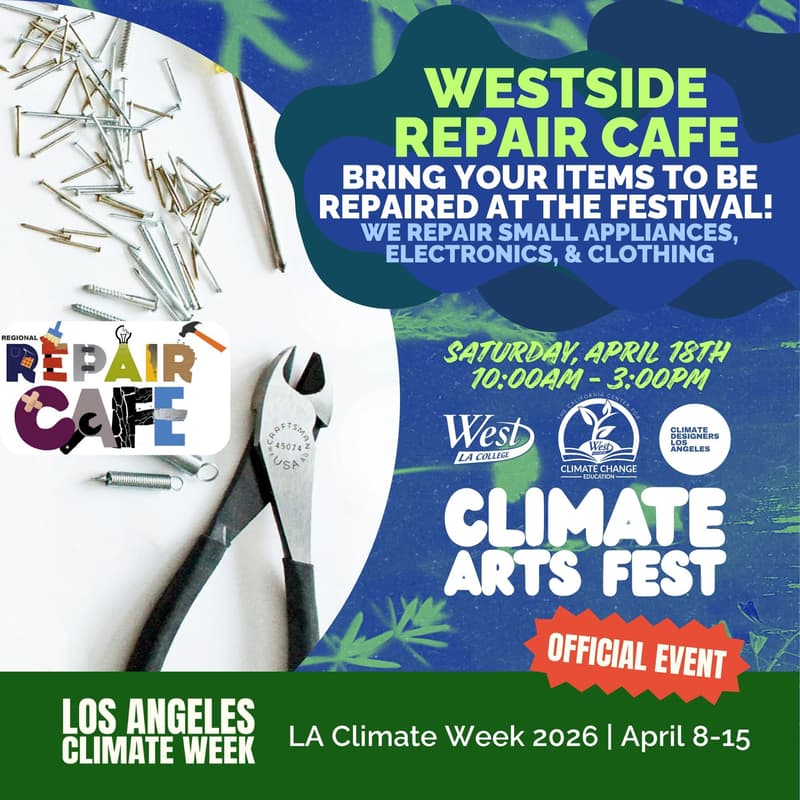 Cover Image for Tinker Tech: Repair Café at Climate Arts Fest