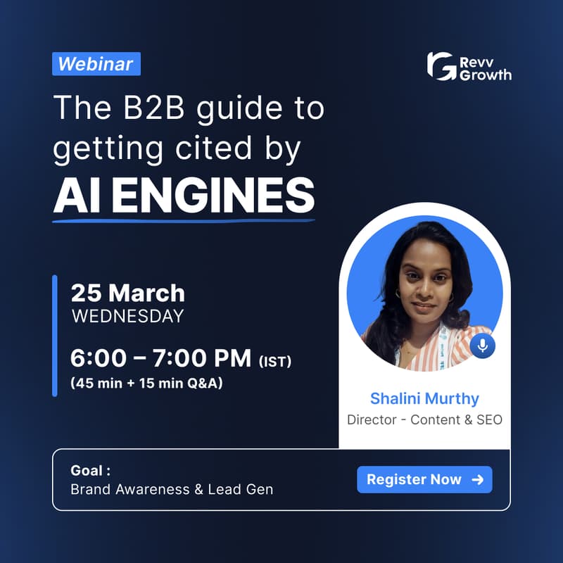 Cover Image for The B2B guide to getting cited by AI engines:"How to Make ChatGPT, Perplexity & Google AI Recommend YOUR Brand"