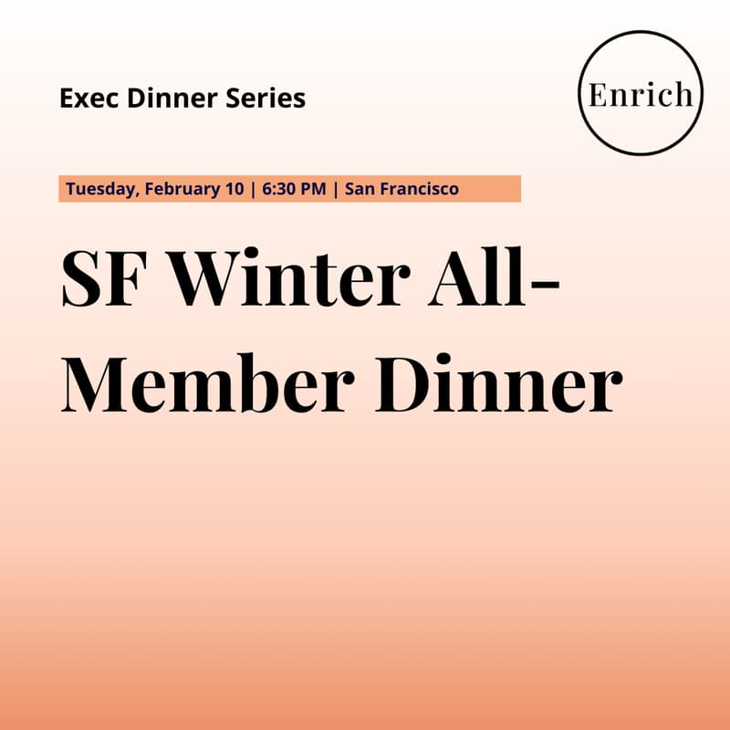 Cover Image for SF Winter All Member Dinner