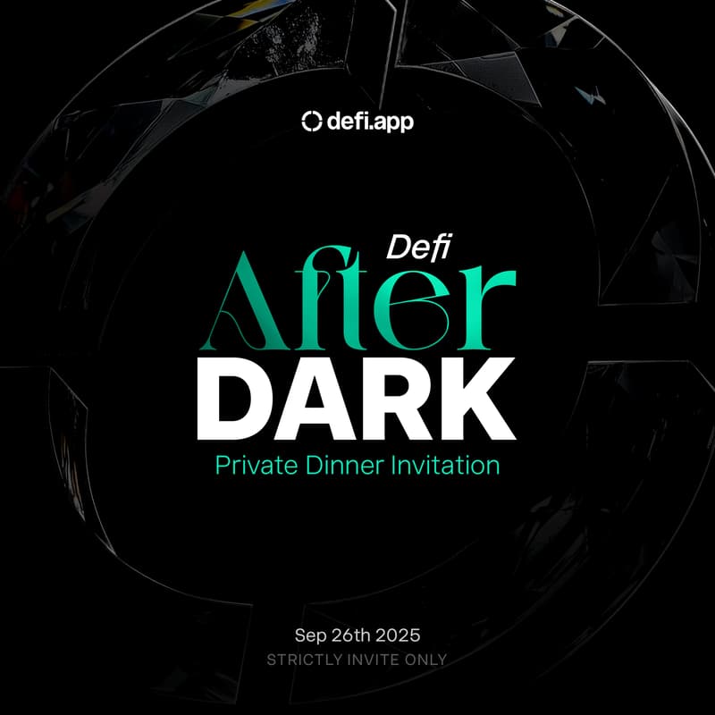 Cover Image for Defi After Dark: Private Dinner Invitation