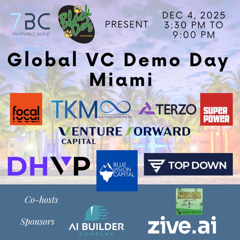 Cover Image for 7BC Global VC Demo Day Miami