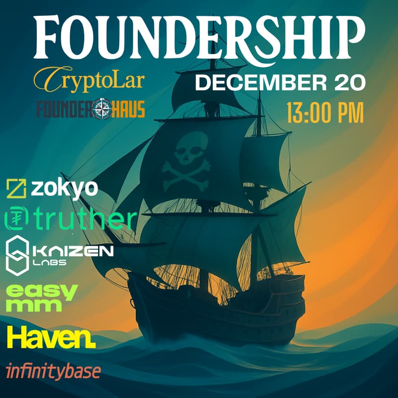 Cover Image for FounderShip: Charting the Next Wave of Web3.