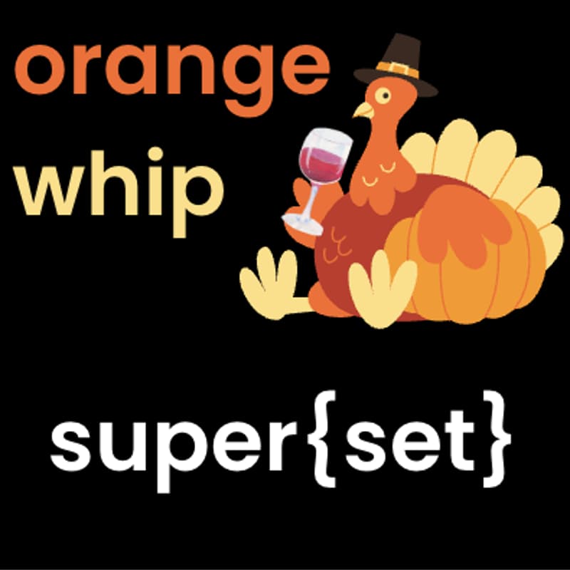 Cover Image for November Orange Whip