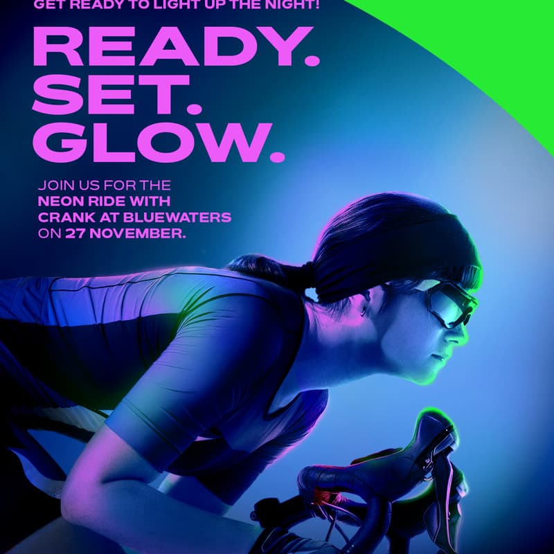 Cover Image for Glow Ride with Crank at Bluewaters