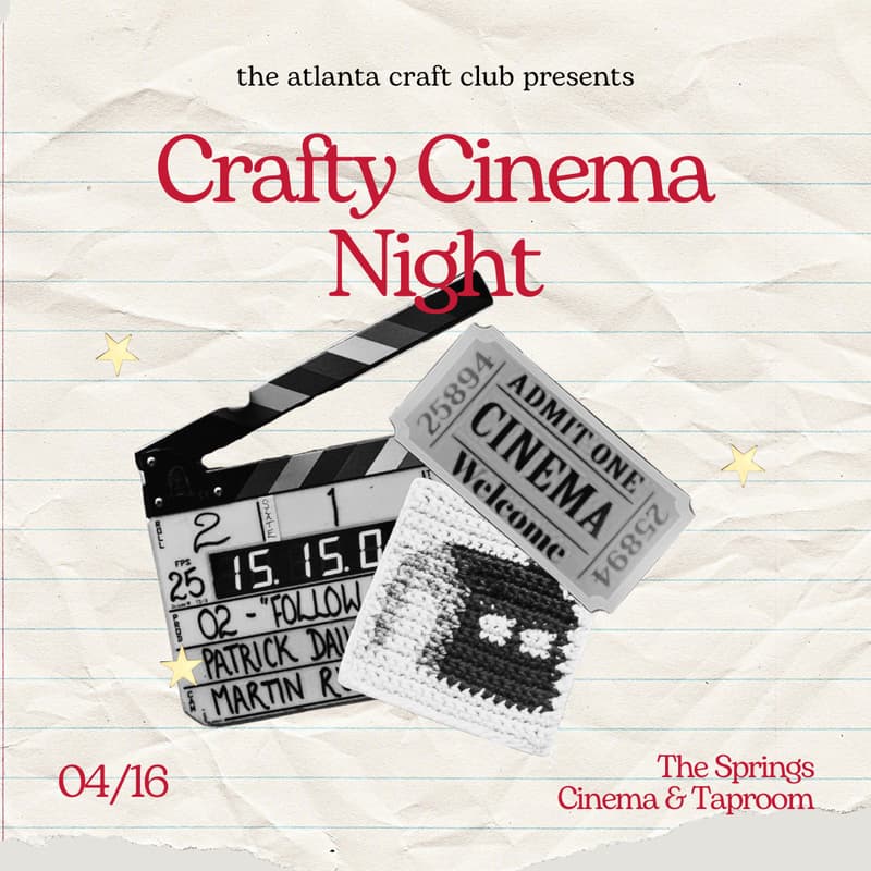Cover Image for Crafty Cinema Night