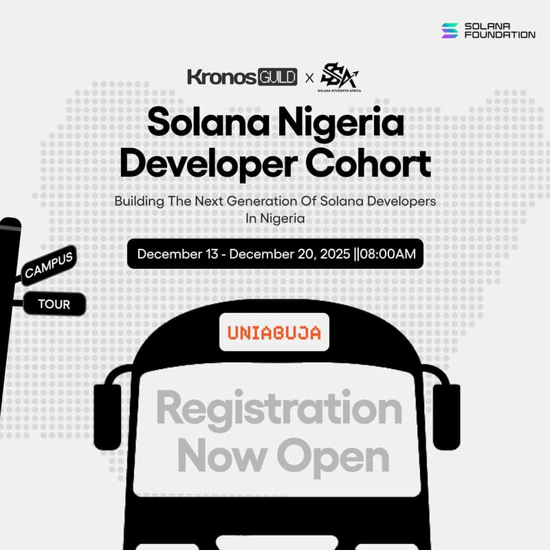 Cover Image for Solana Students Campus tour: UNIABUJA