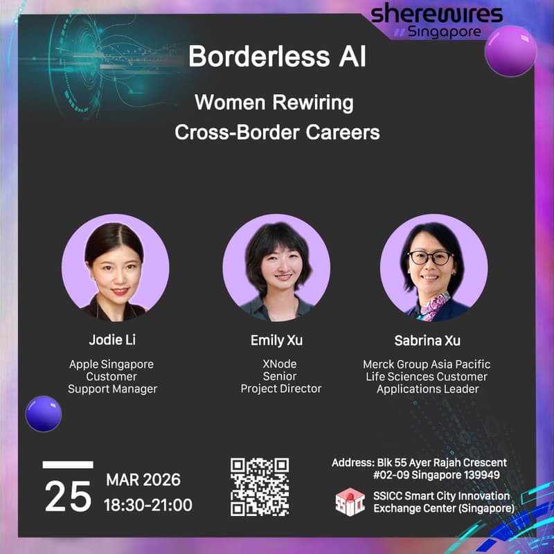 Cover Image for 🌟「Borderless AI」Women Rewiring Cross-Border Careers & Global Collaboration