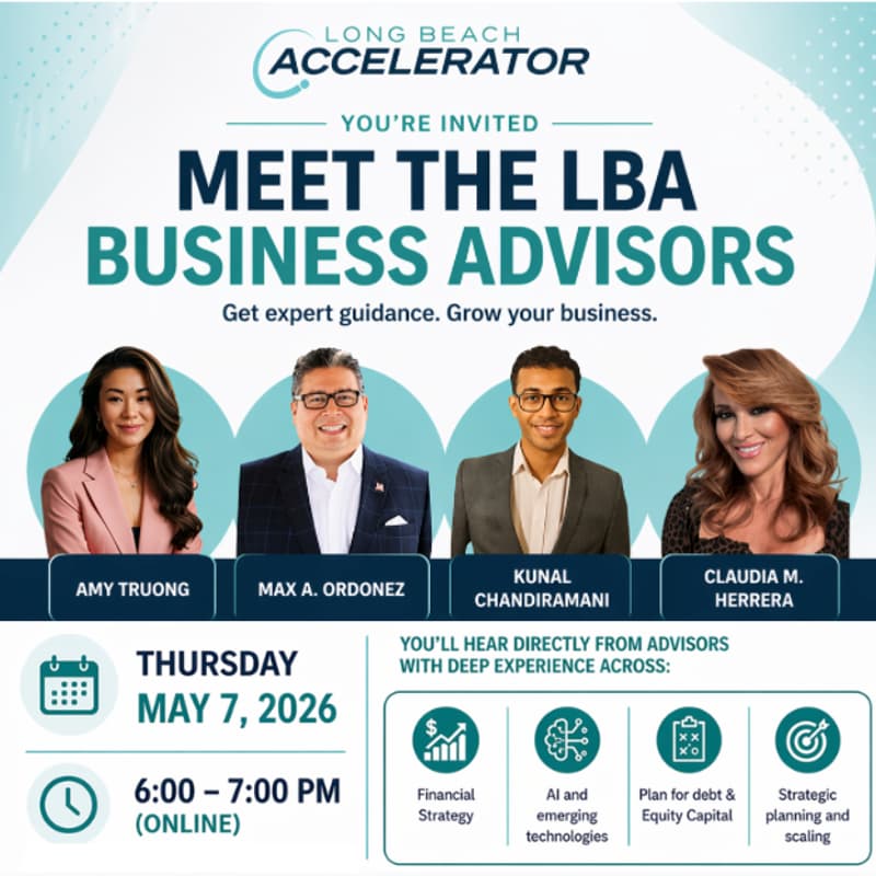 Cover Image for Meet the LB Accelerator Business Advisors
