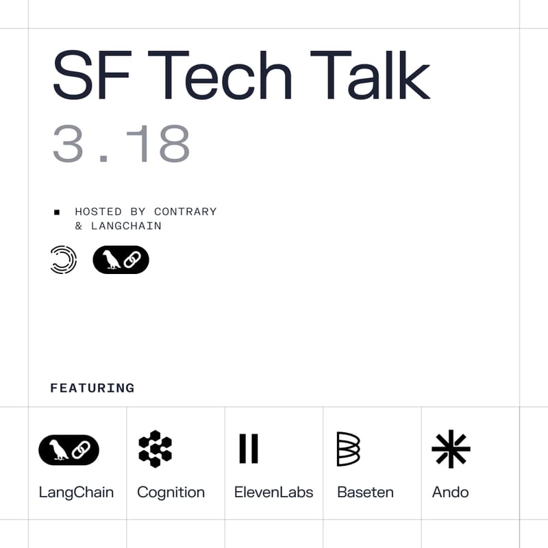 Cover Image for Contrary SF Tech Talk