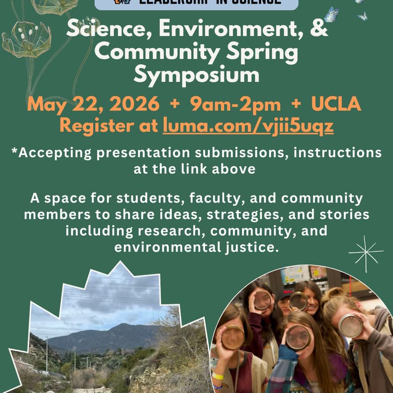 Cover Image for Science, Environment, & Community Spring Symposium