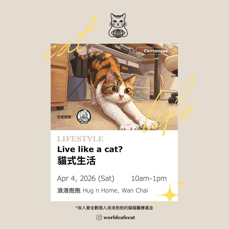 Cover Image for World Cafe: 貓式生活 Live like a cat?
