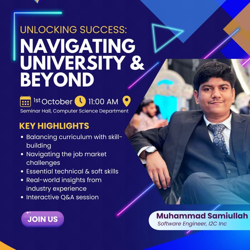 Cover Image for NAVIGATING UNIVERSITY AND BEYOND WITH ACM
