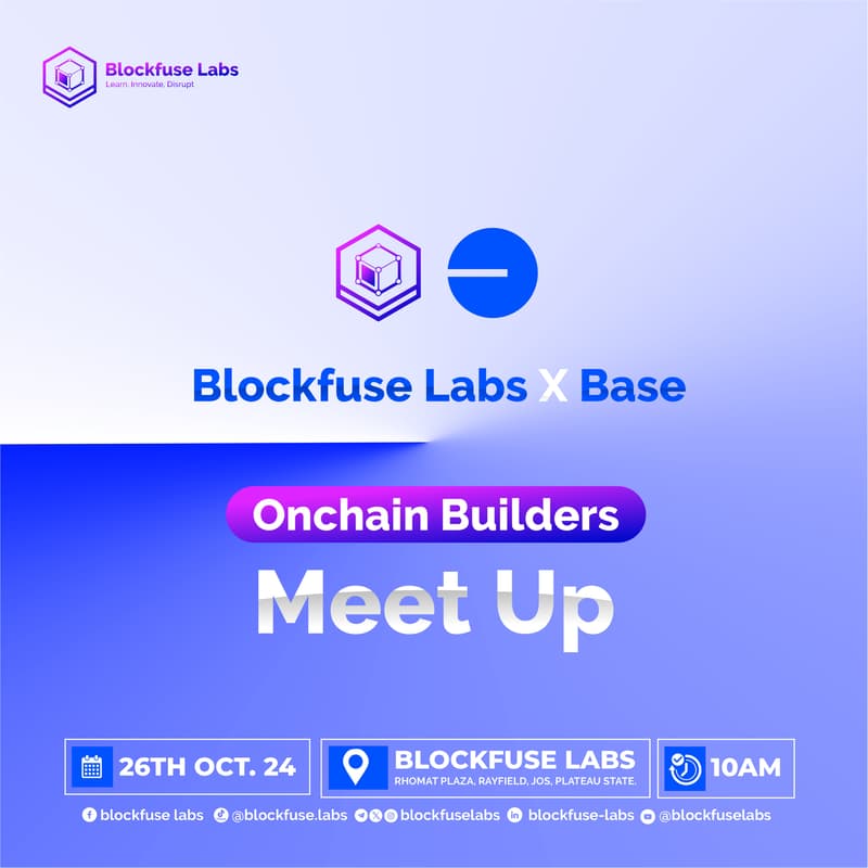 Cover Image for Blockfuse Labs x Base Onchain Builders Meetup