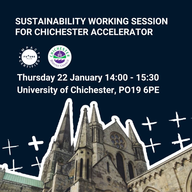 Cover Image for Sustainability Working Session for Chichester Accelerator