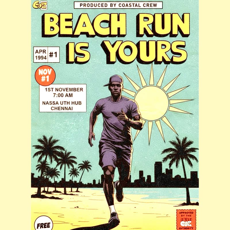 Cover Image for BEACH RUN 🏃‍♂️🌴