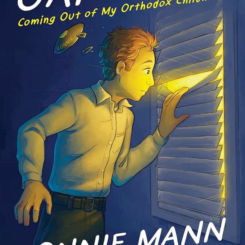 Cover Image for June 2026: Gaytheist: Coming Out of My Orthodox Childhood Graphic Novel By Lonnie Mann