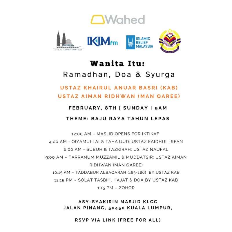 Cover Image for Wanita Itu: Ramadhan, Doa & Syurga