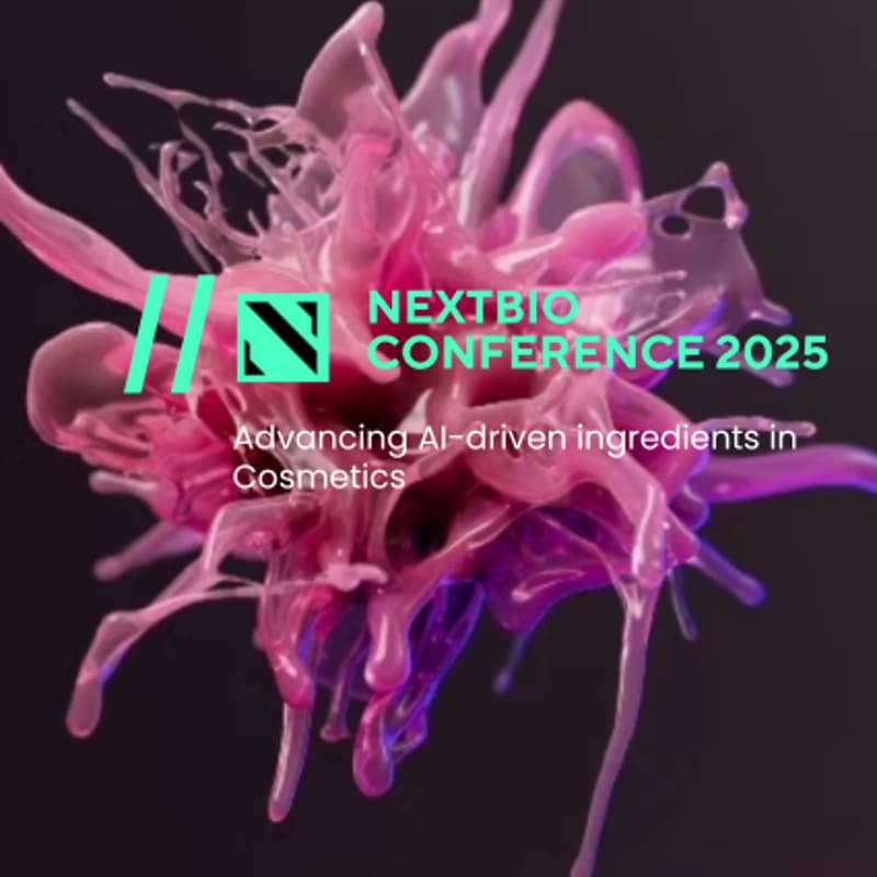 Cover Image for NEXT.BIO 2025 - Advancing AI-driven ingredients in Cosmetics