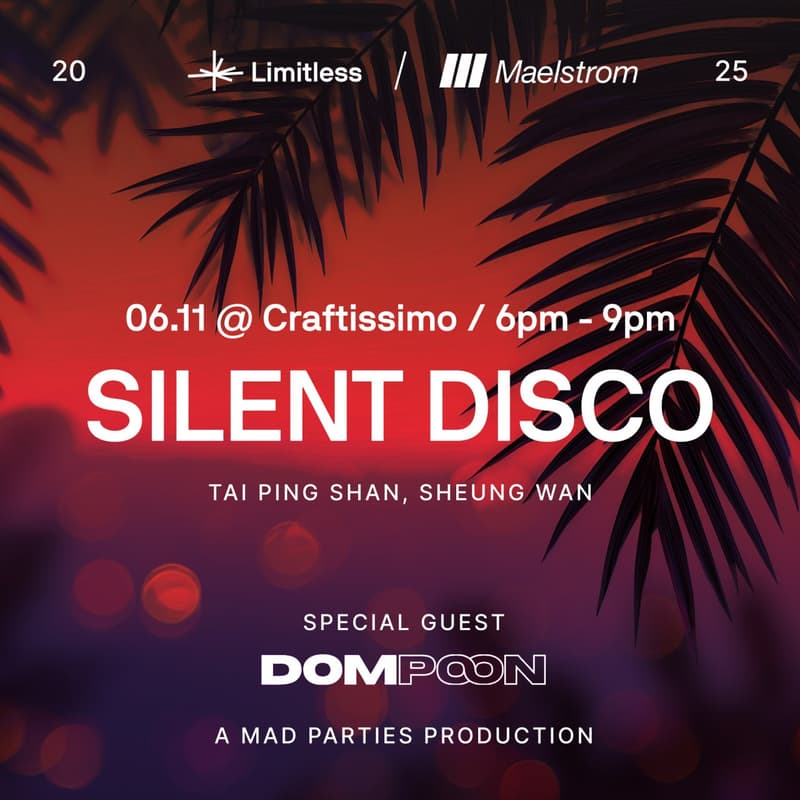 Cover Image for Limitless x Maelstrom Silent Disco @ Craftissimo
