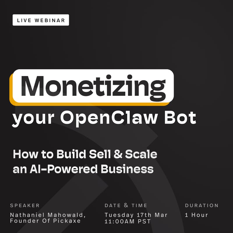 Cover Image for Monetizing your Openclaw bot: How to Build, Sell and Scale an AI powered business