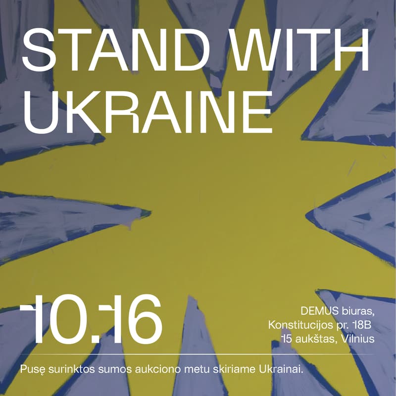 Cover Image for Stand with Ukraine. Aukcionas