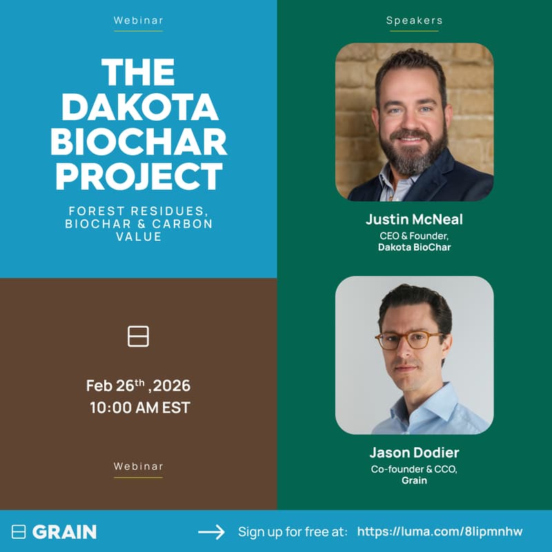 Cover Image for Forest Residues, Biochar, and Carbon Value: The Dakota Biochar Project