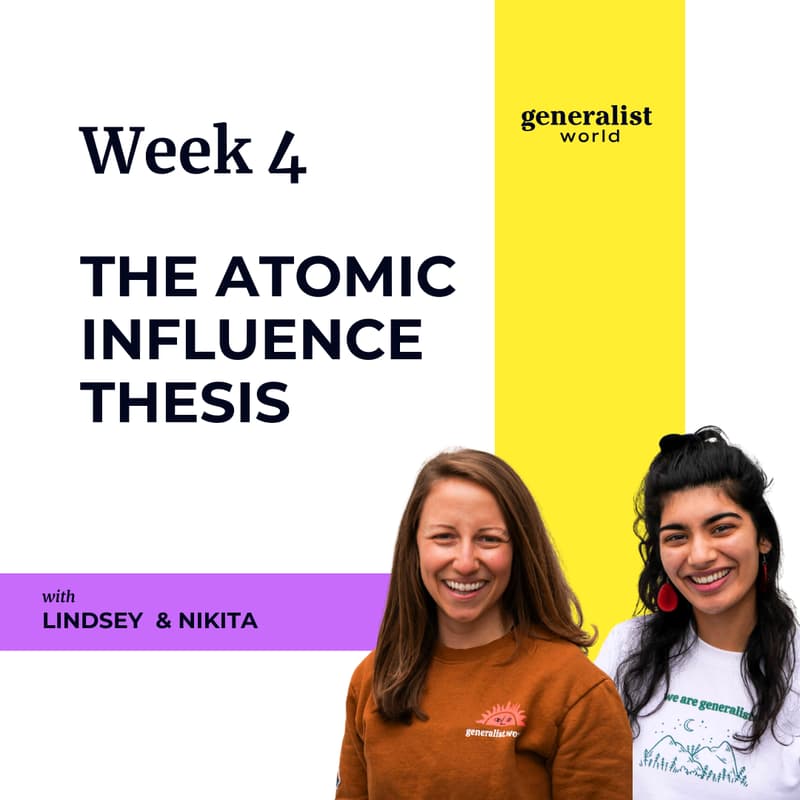 Cover Image for Week 4b - The Atomic Influence Thesis