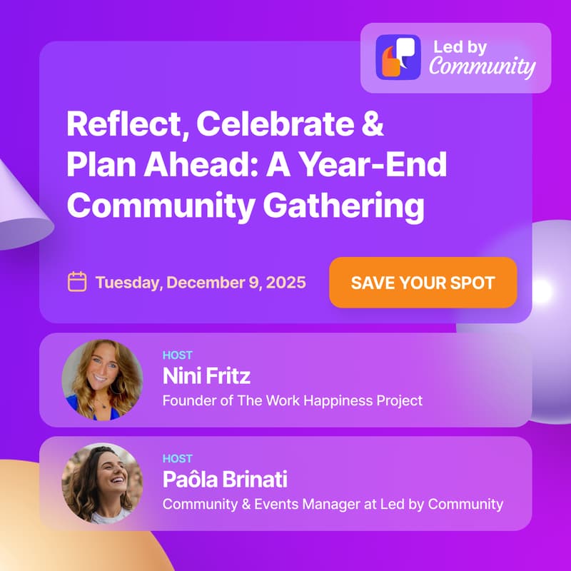 Cover Image for Reflect, Celebrate & Plan Ahead: A Year-End Community Gathering