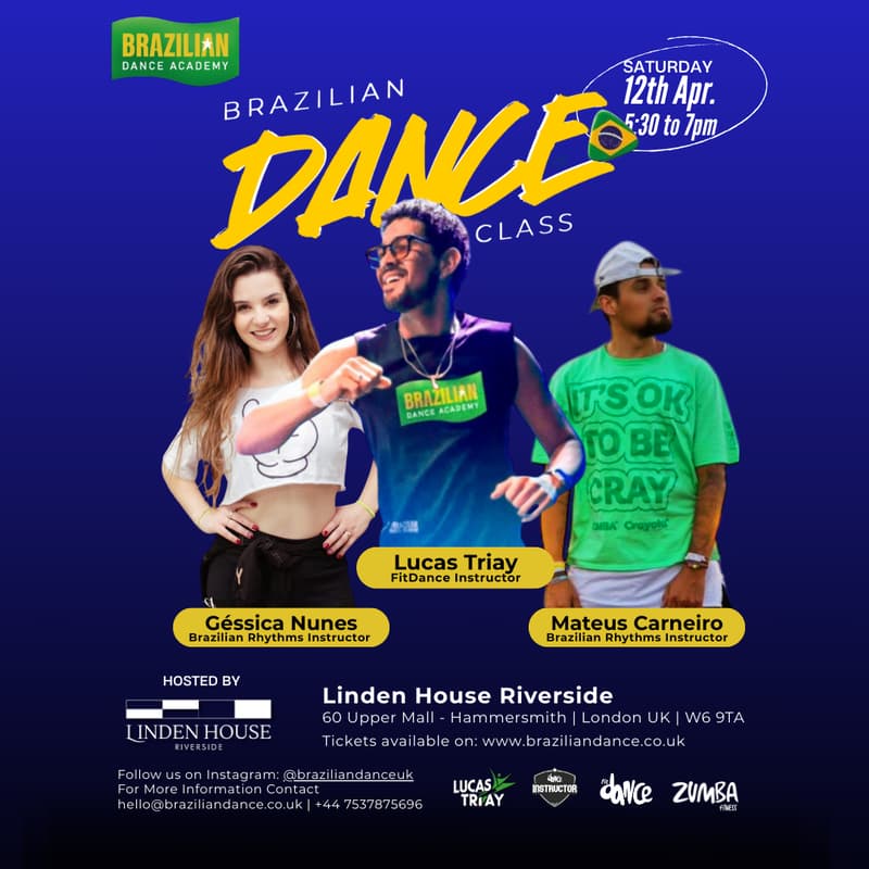 Cover Image for Brazilian Dance Class | Special Edition!