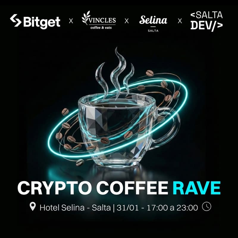 Cover Image for Bitget Builders Crypto Coffee Rave