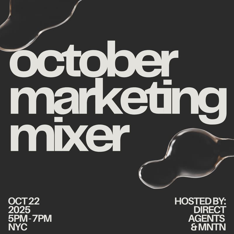 Cover Image for October Marketing Mixer - Hosted by Direct Agents & MNTN