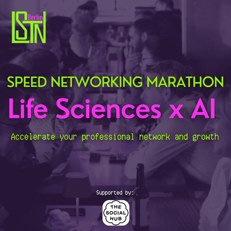 Cover Image for Speed Networking Marathon: Life Sciences x AI