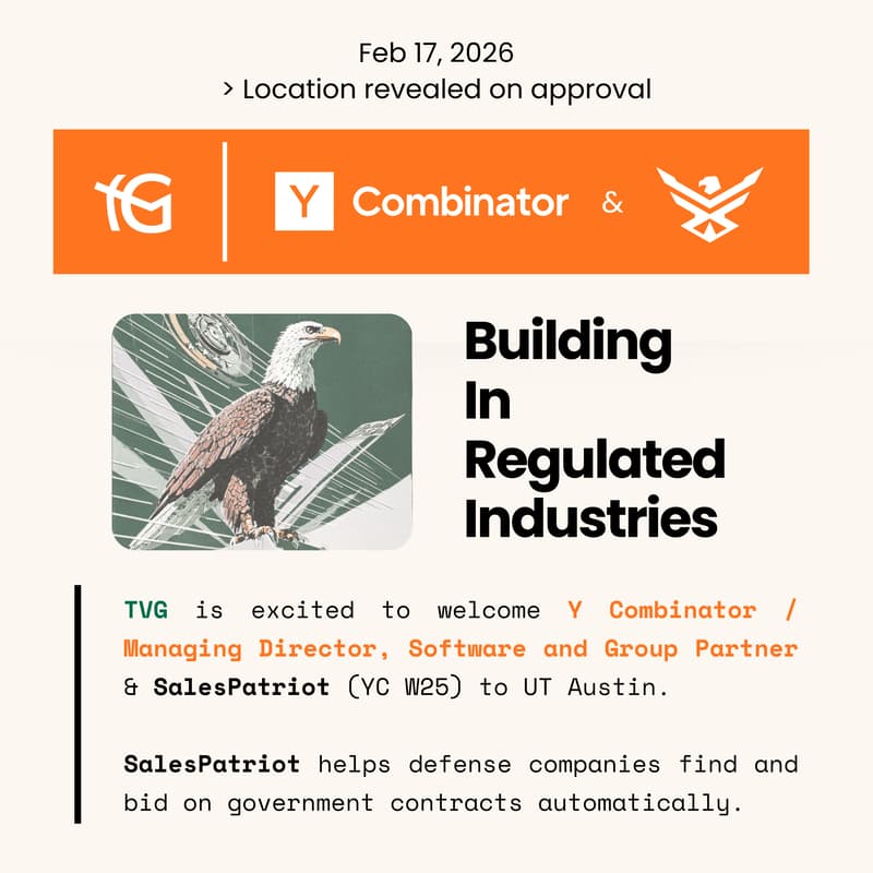 Cover Image for TVG x YC & SalesPatriot