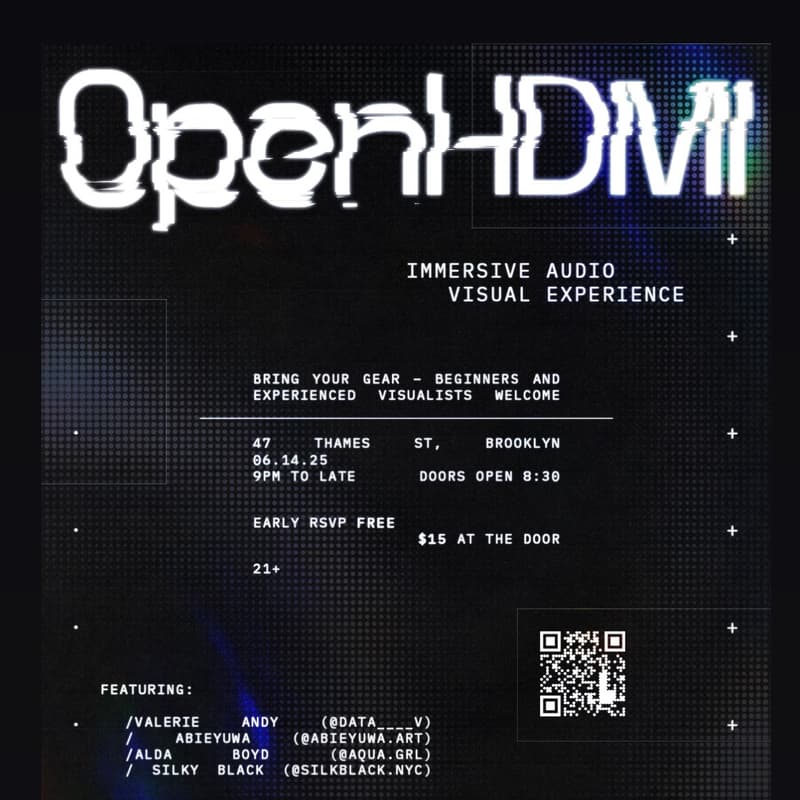 Cover Image for Open HDMI Night @ 47 Thames