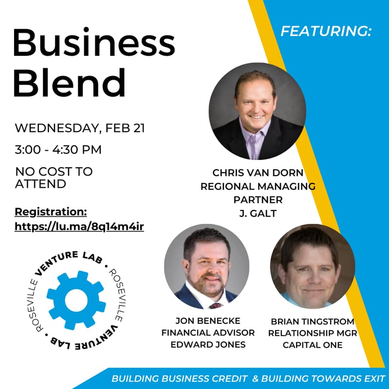 Cover Image for Business Blend: Building Business Credit & Building Towards Exit