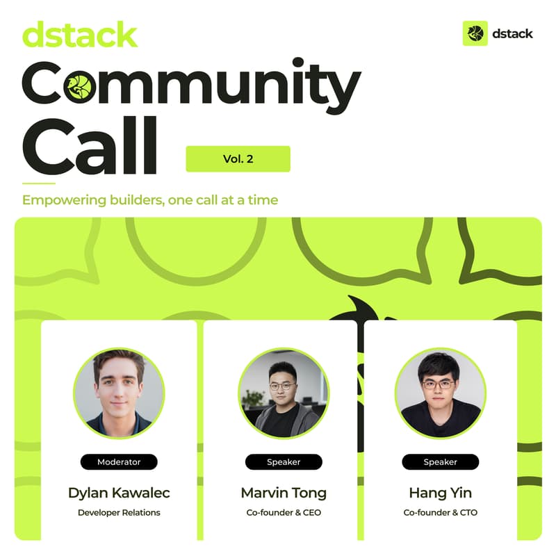 Cover Image for dstack Community Call Vol.2