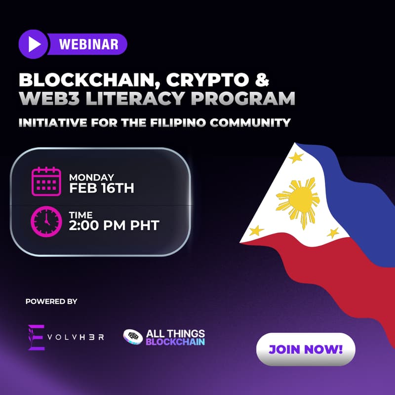 Cover Image for Filipino Blockchain, Crypto and Web3 Literacy Program