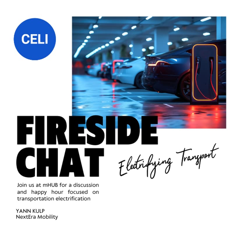 Cover Image for Electrifying Transportation: Fireside Chat w/ Yann Kulp