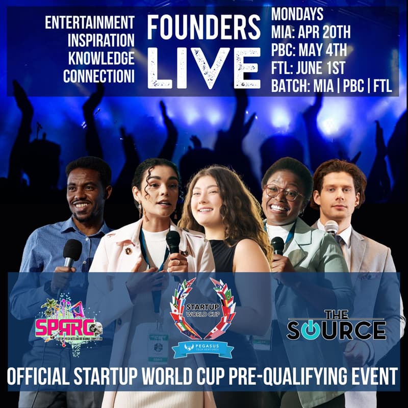Cover Image for Founders Live Miami: Tech Week Miami Edition