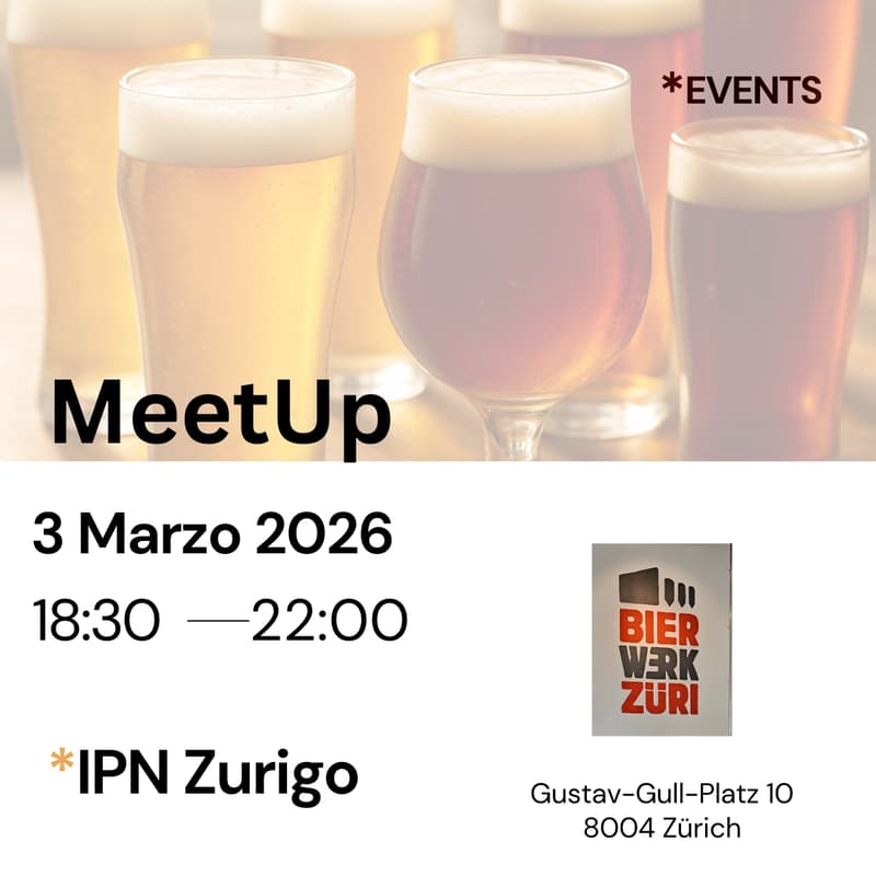 Cover Image for IPN MeetUp - Zurigo