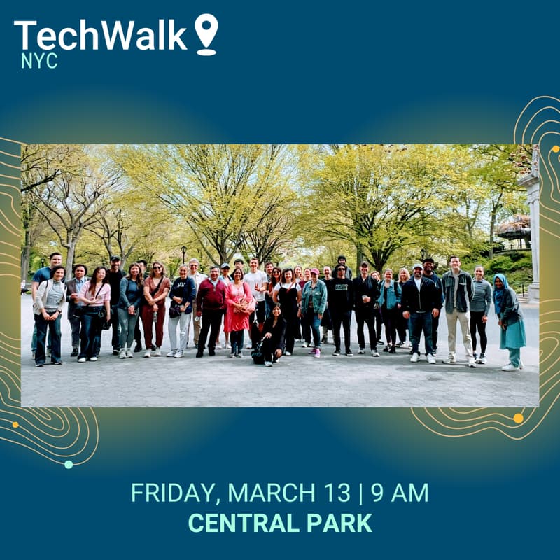 Cover Image for TechWalk | NYC, 3/13
