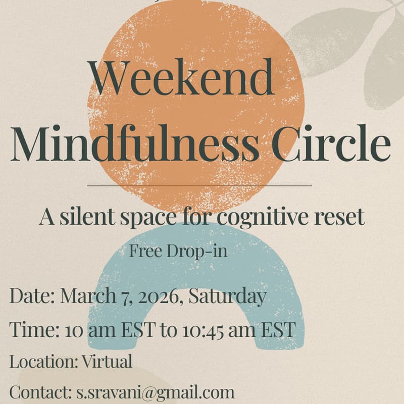 Cover Image for The Mindfulness Circle-Weekend