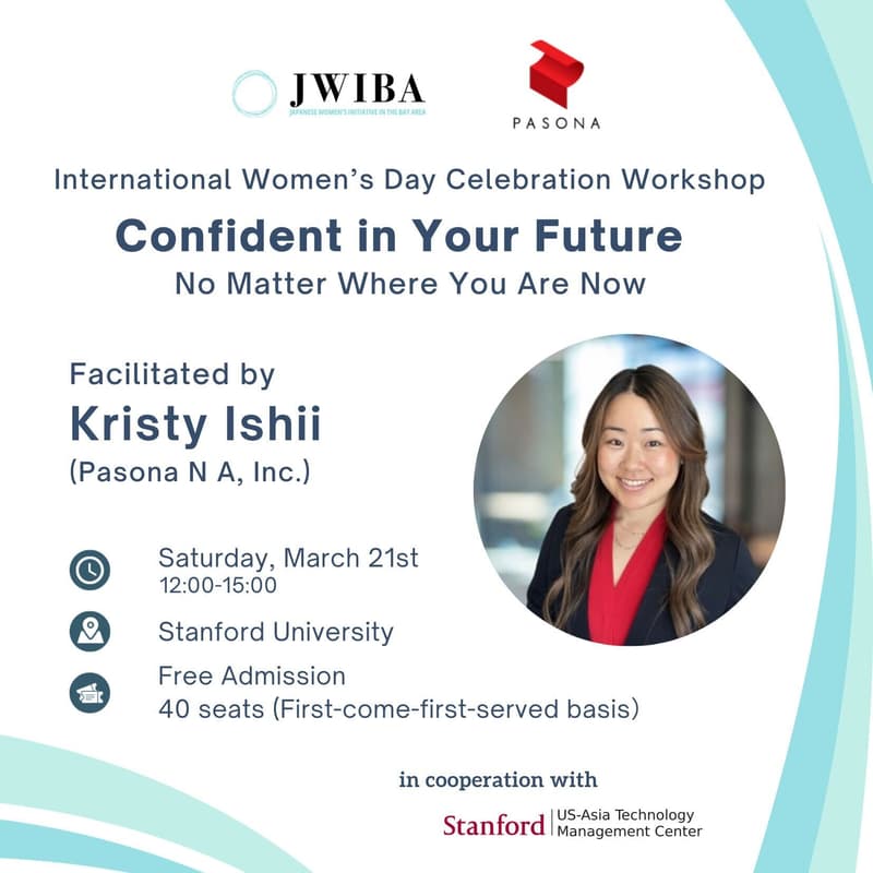Cover Image for JWIBA Meet up | International Women’s Day Celebration Workshop "Confident in Your Future"