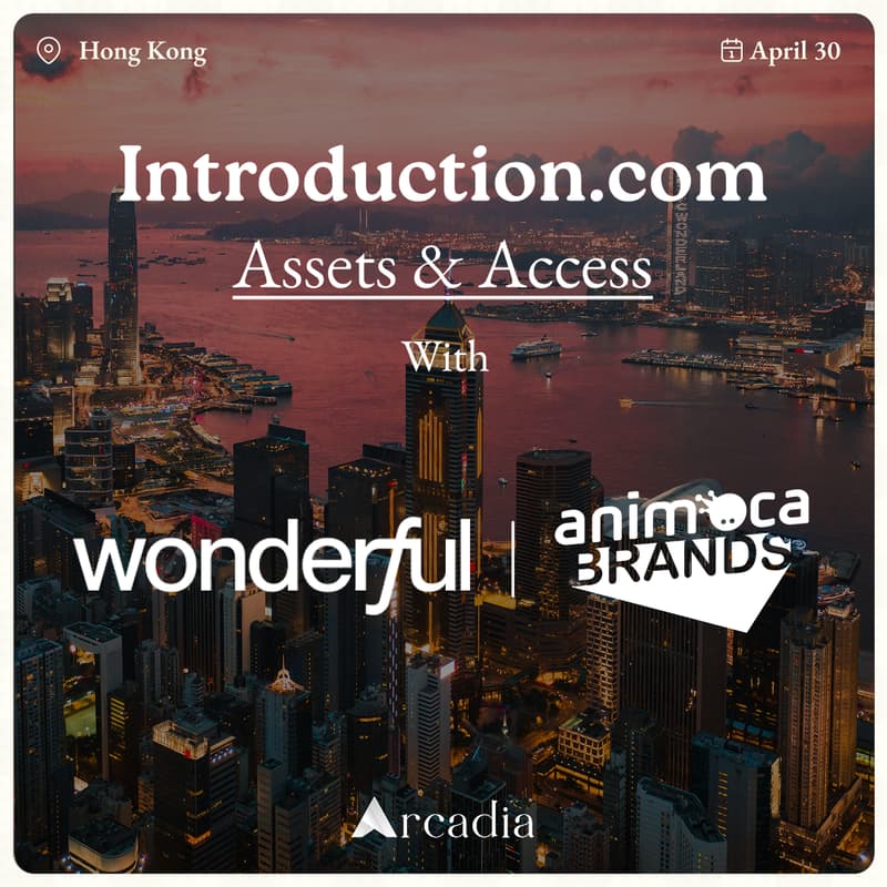 Cover Image for HK Assets & Access with Animoca Brands and Wonderful